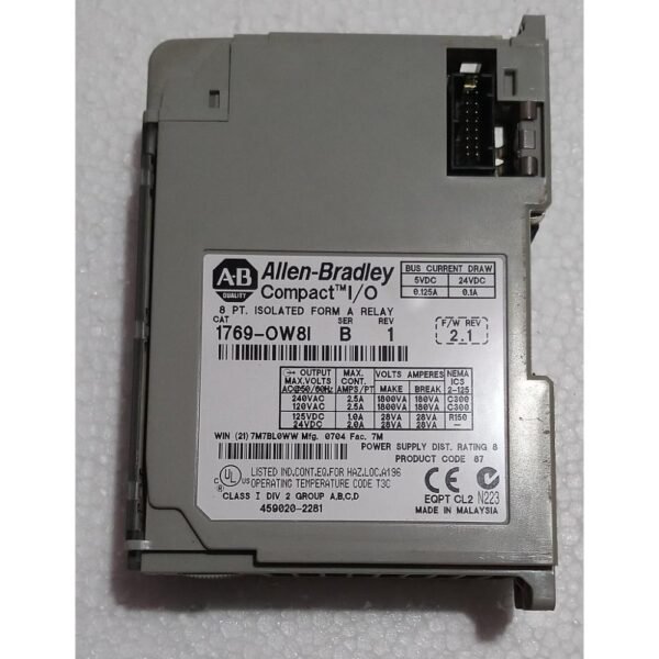 1769-OW8I 8PT.INSOLATED VAC/VDC RELAY OUTPUT
